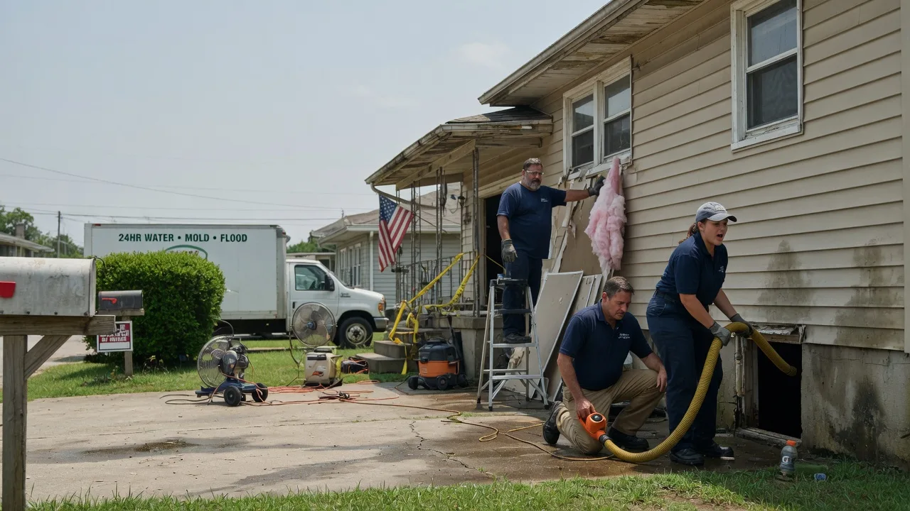 Water Damage Repair in Kentwood, LA near me